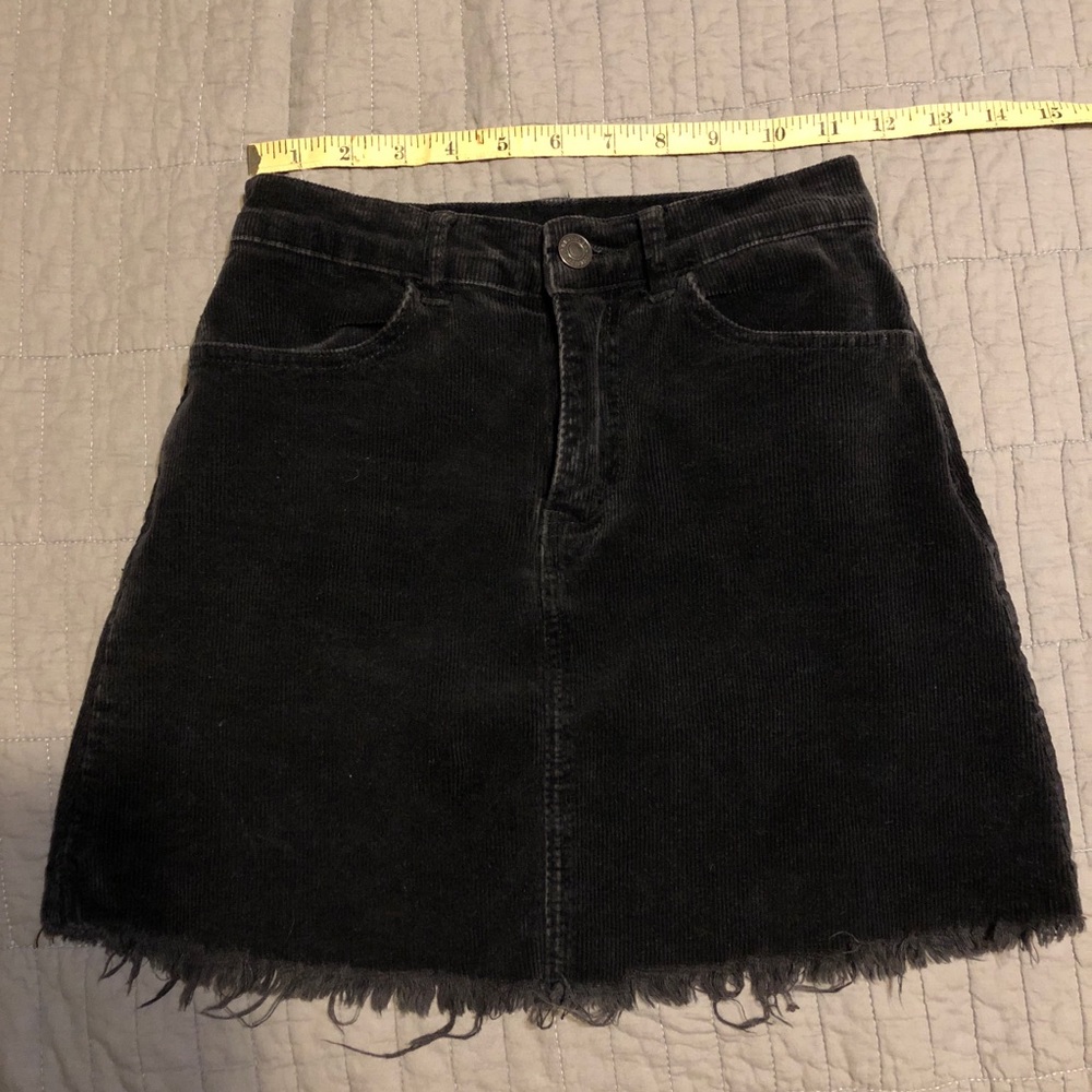 Brandy Melville Velvet Skirt